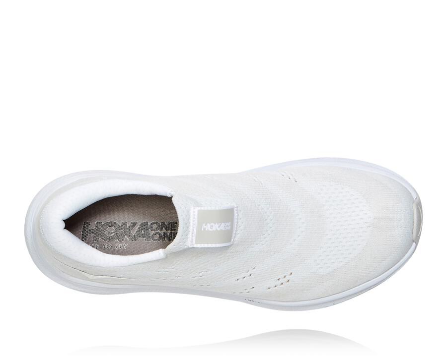 Hoka One One Yürüyüş Ayakkabısı Kadın Beyaz - Cavu 3 Slip - US1238406